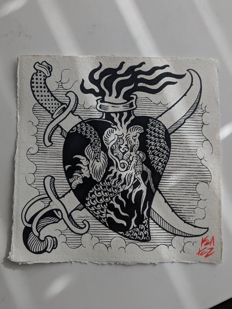 Image of Sacred Dragon - Original 