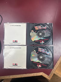 Image 3 of METAL DETECTOR Metal Monsters USED CD LOT - 2CDs - 1988 promo CD comps - great shape. 