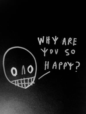 Image of ‘Why are you so happy ?’original art