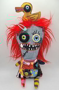 Image 1 of "Sally" with duck brooch. FREE SHIPPING 