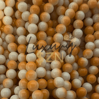 10mm Marble Orange #1