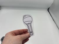 Image 3 of BTS Army bomb decal 