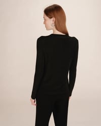 Image 4 of Cárdigan Lurex Negro Teller