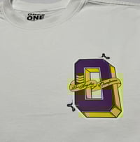 Image 3 of PURPLE & GOLD x WHITE PREMIUM LONG SLEEVE 