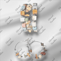 Image 2 of ANA826214 Amazonite Stone Set