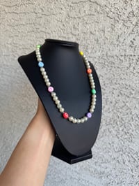 Image 3 of Smiles & Pearls Necklace 