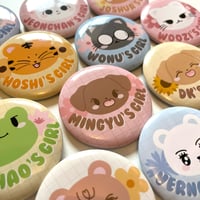 Image 2 of Seventeen's Girl Button Badge