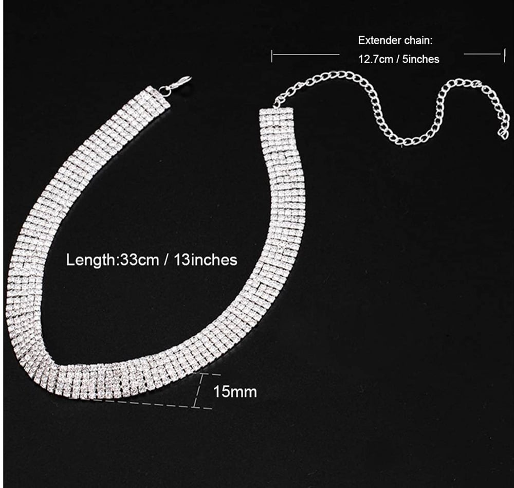 Image of Crystal G&G choker