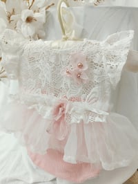 Image 3 of Newborn Body Dress – Rose Pink Photo Prop