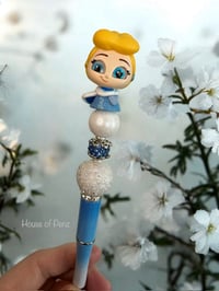 Image 1 of Princess Pen With Glitter