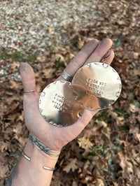 Image 4 of MADE TO ORDER F you I won’t do what you tell me earrings