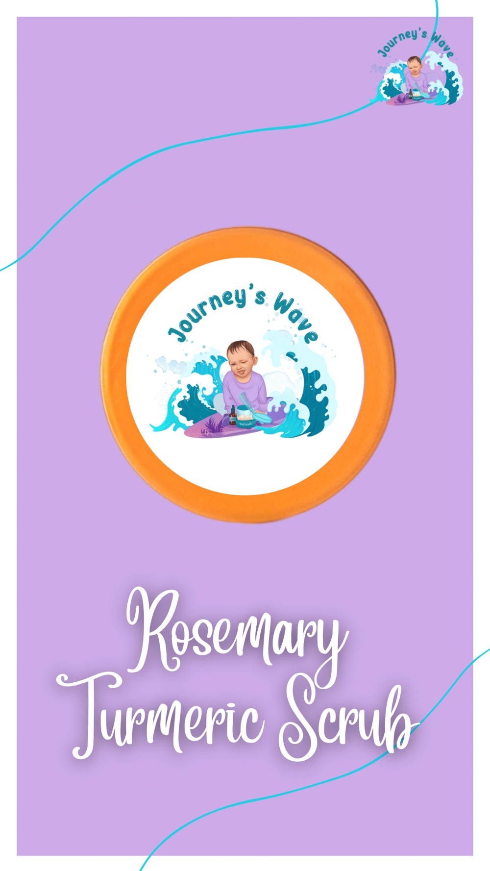 Image of Rosemary Turmeric Exfoliating Scrub