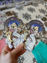 Image 6 of Moon Castle enamel pin - 2 options 