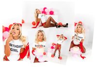 BIRTHDAY GIRL BUNDLE signed and personalised 8x10 1 LEFT