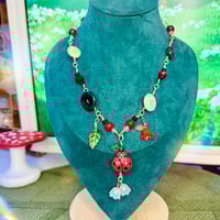 Image 1 of Ladybug Whimsical Necklace 