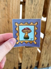 Mushroom Stamp Sticker 