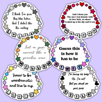 Image 1 of Taylor Bracelet Stickers