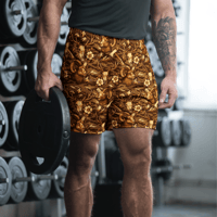Image 3 of Desert Camo Unisex Athletic Shorts