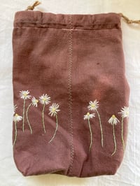 Image 2 of Project bag - daisies