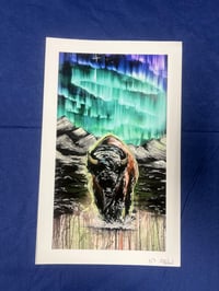 Image 2 of The Last Buffalo (archival artist print)