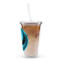 Image 4 of Clear plastic tumbler - Blue Rebel Loon