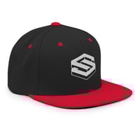 Image 3 of Snapback Hat Monogram - Red