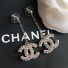 CC gold plated silver earrings *