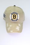 Boston Bruins Tan Distressed Dad Hat