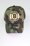 Boston Bruins Distressed Camo Dad Hat