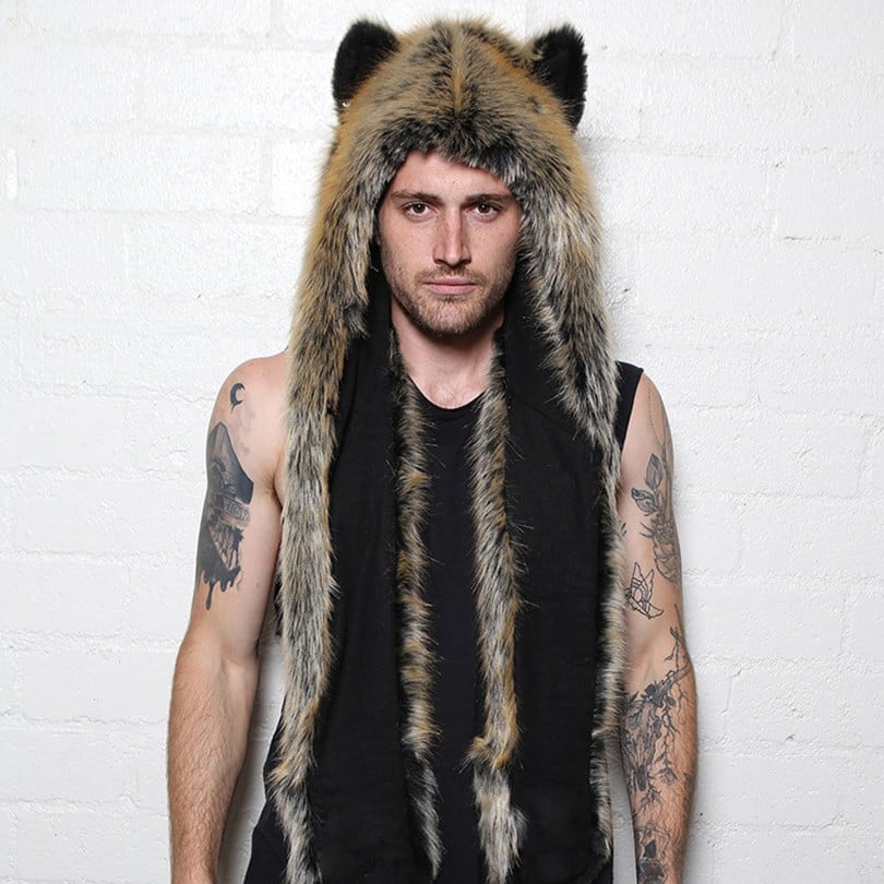 Image of Faux Fur Hood