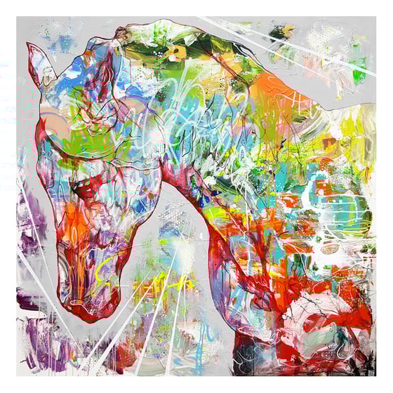 Image of "Horse" OPEN EDITION PRINT - FREE WORLDWIDE SHIPPING