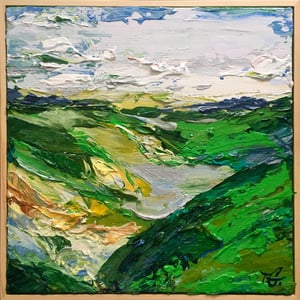 Image of Country no.10 - 30x30cm framed