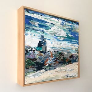 Image of Coastal no.30 - 30x30cm framed