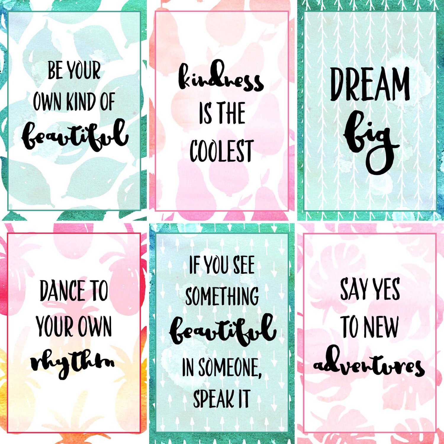 Image of 'Be Inspired' Encouragement Cards