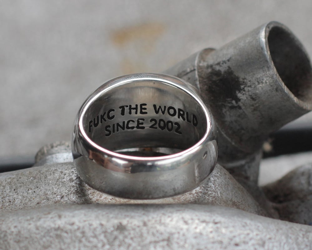Image of FUKC STERLING SILVER RING