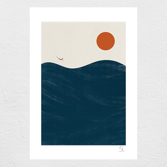 Image of Dive Print
