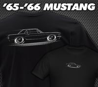 Image 1 of '65-'66 Mustang Coupe T-Shirts Hoodies Banners