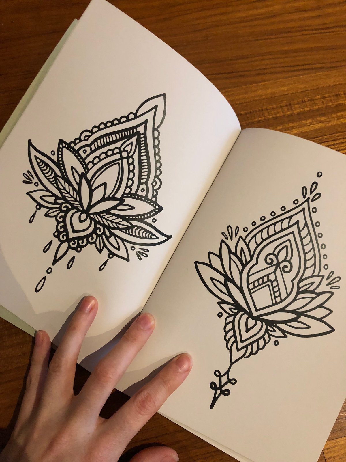 Image of Ornamental lotus book