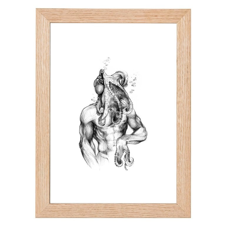 Octoman Print