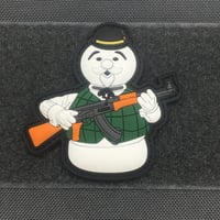 SAM THE SNOWMAN 3D PVC MORALE PATCH