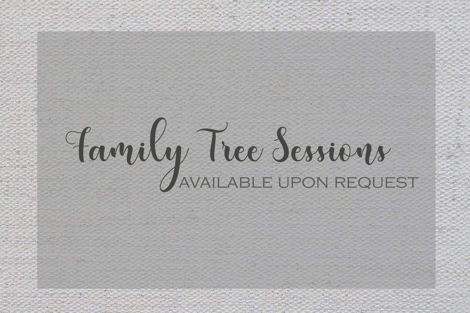 Image of FAMILY TREE SESSIONS