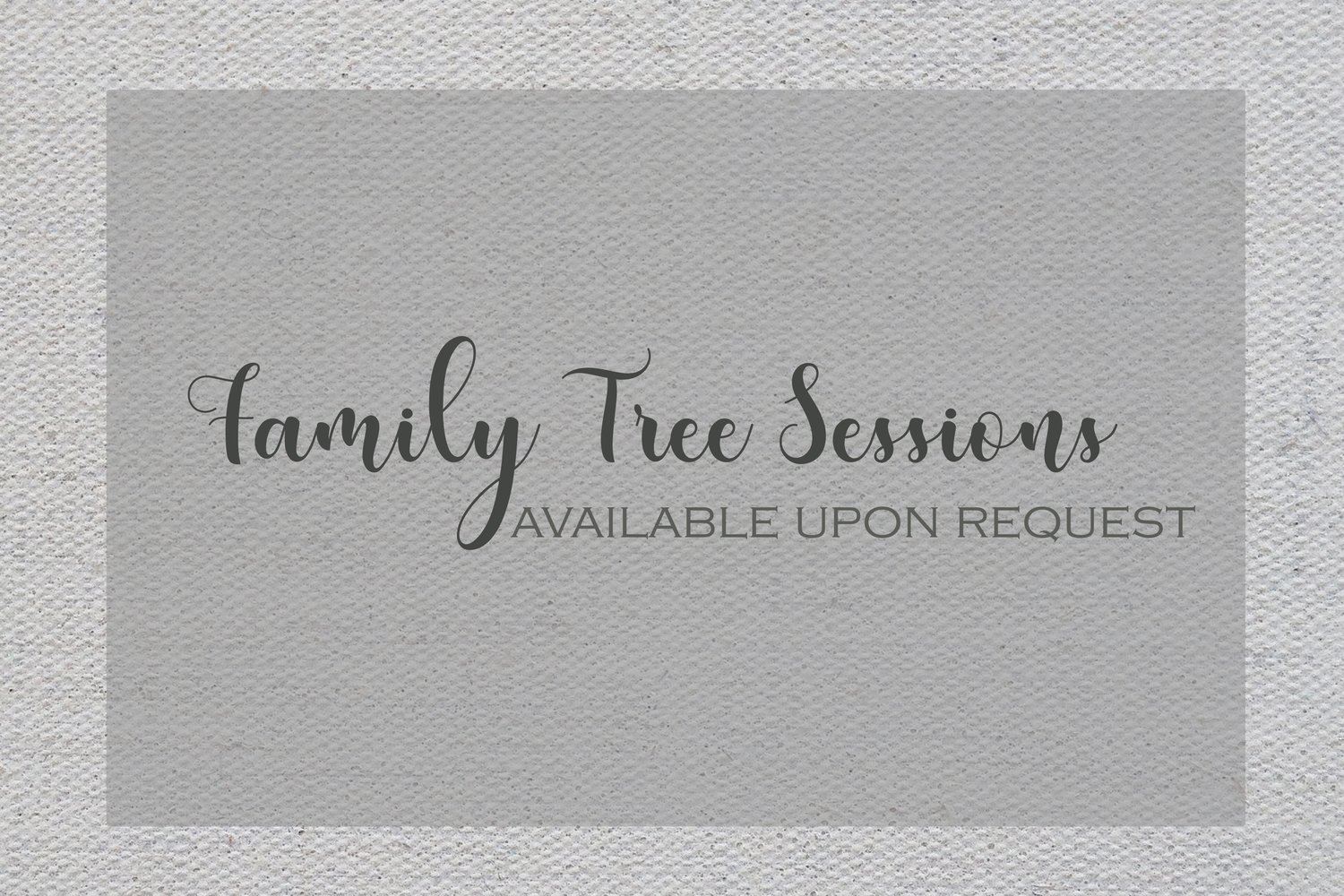 Image of FAMILY TREE SESSIONS