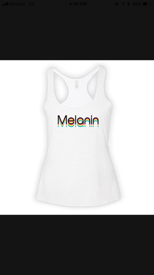 Image of Multicolored Melanin T-Shirt & Tank