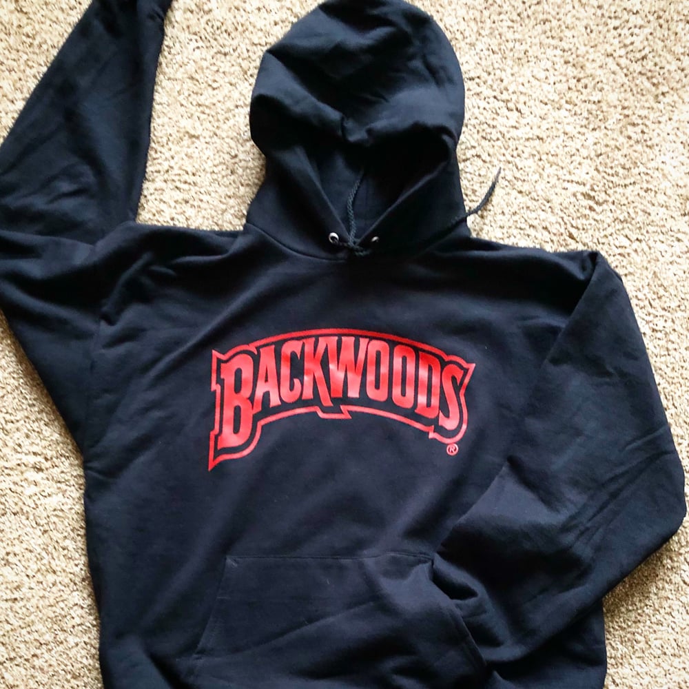 ️Black BACKWOODS HOODIE / Noize Gallery Apparel