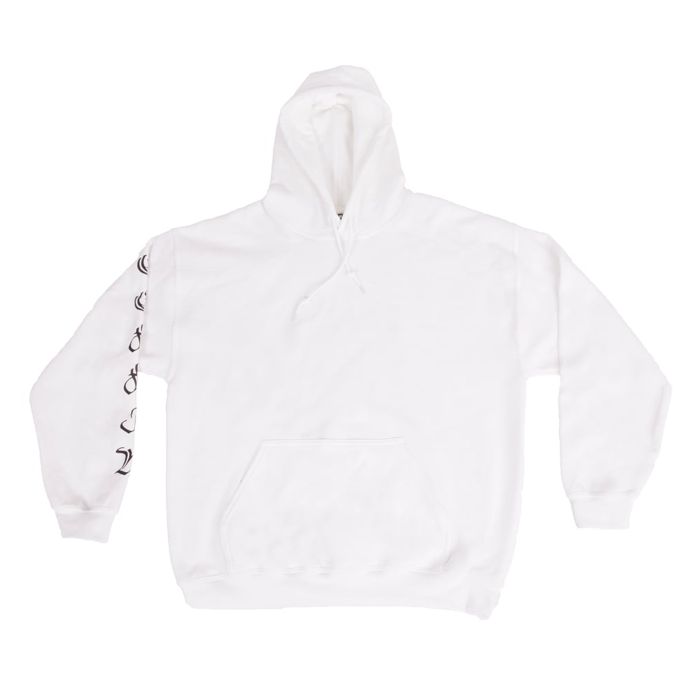 Image of Snake hoodie - White