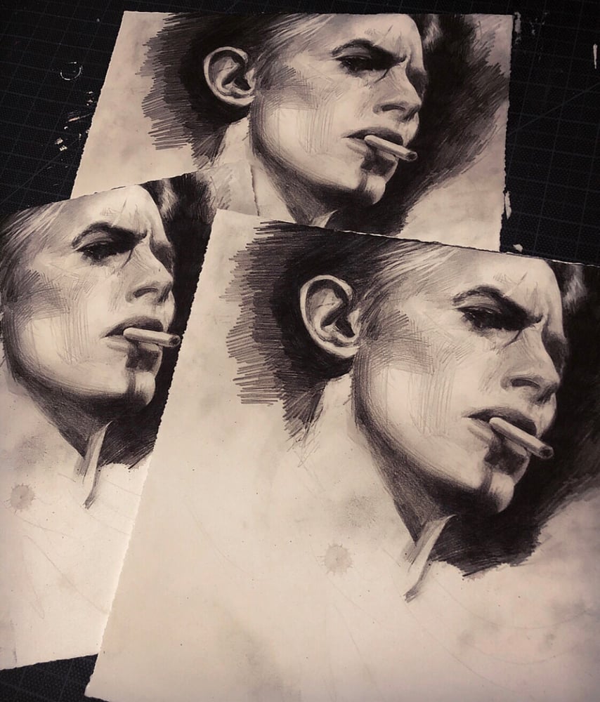 Image of 'ALMIGHTY BOWIE' - Limited Edition Museum Archival Print