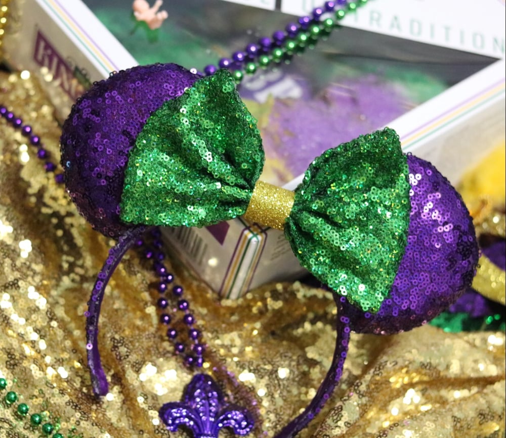 Image of Mardi Gras Sequin Ears