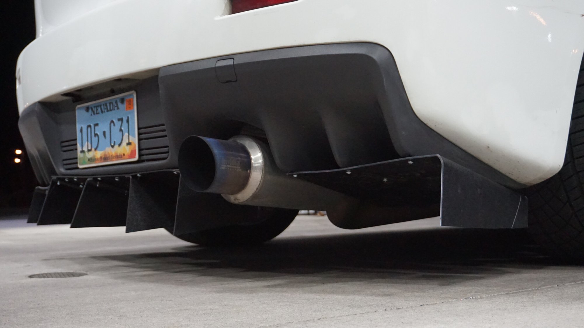 Evo X Rear Diffuser v1 | Invictus Aero