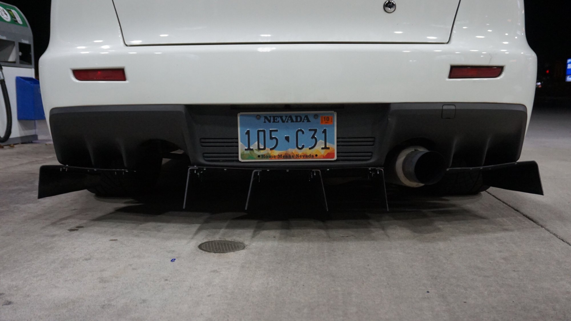 Evo X Rear Diffuser v1 | Invictus Aero