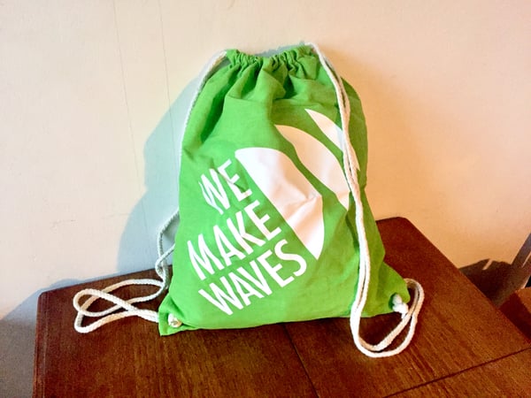 Image of WMW Gym Bag (Lime Green)